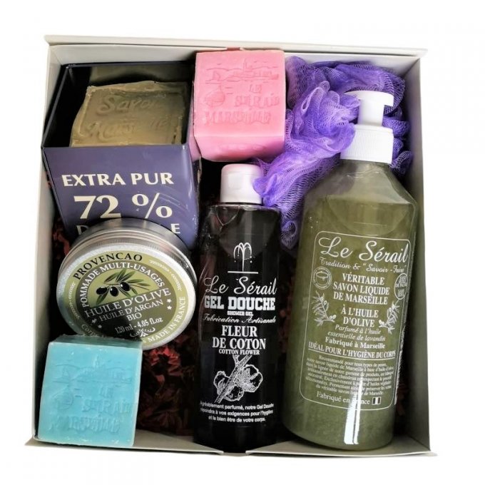 Coffret Cadeau Personnalisé Vegan Détente Anti-stress Anniversaire Amie  Savons Naturels Sel De Bain Chantilly Corps Soins 