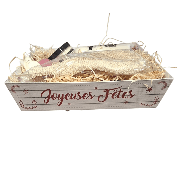 Coffret cadeau Noël lait d'ânesse