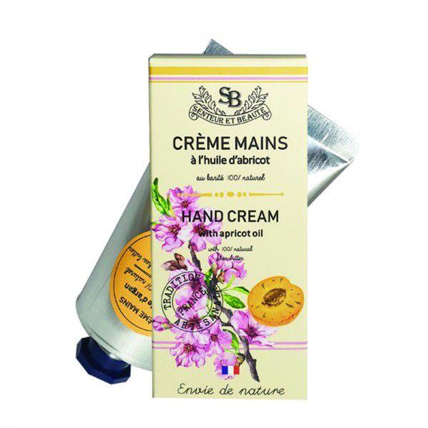 Crème pour les mains huile d'abricot & karité 75ml | Un été en Provence