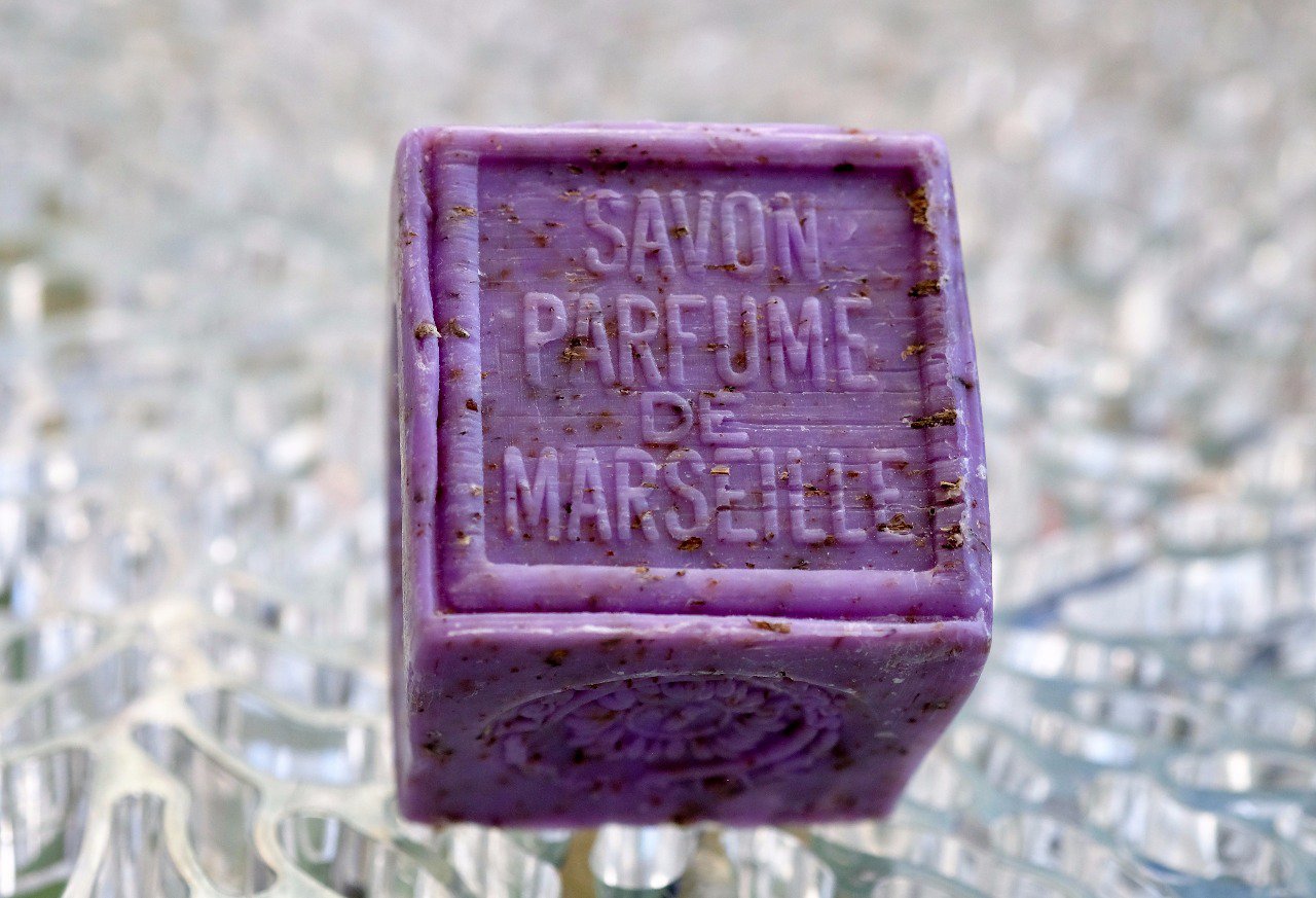 Savon de Marseille lavande broyée cube 300GR | LE SERAIL