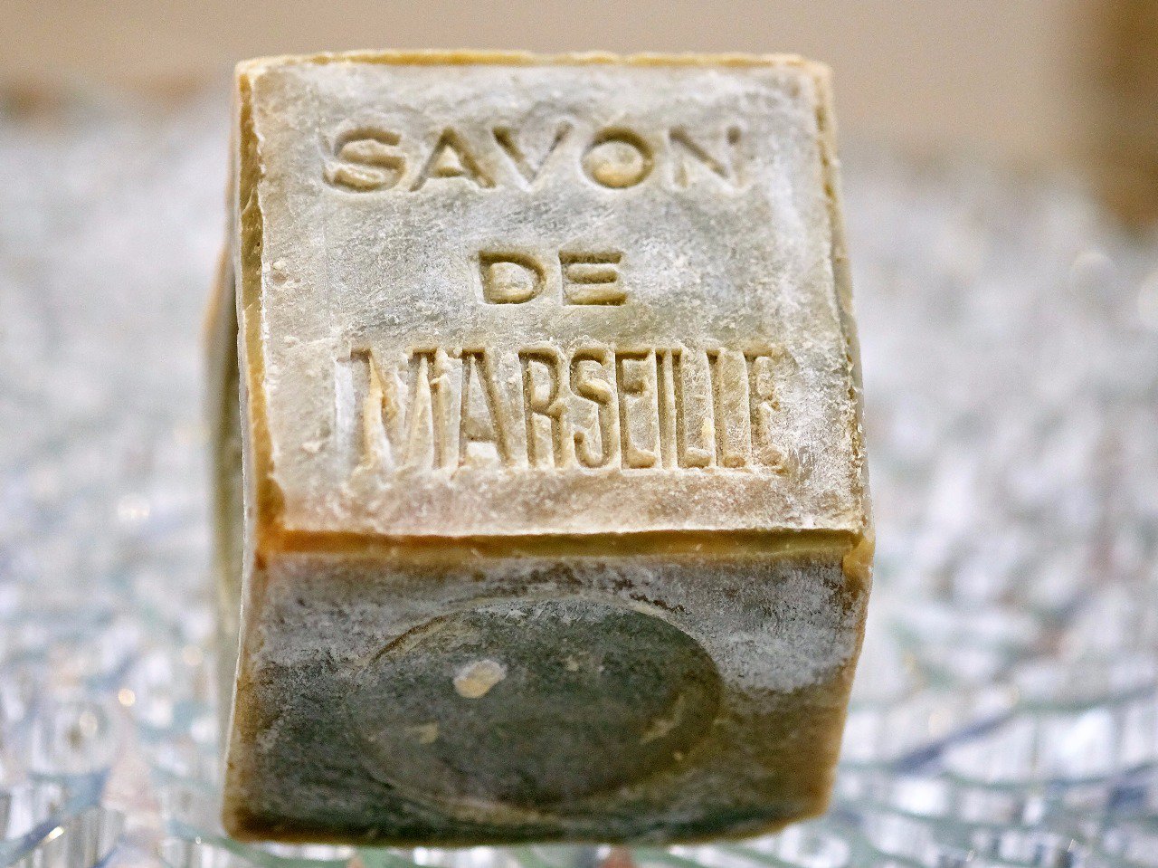 Savon de Marseille cube vert huile d'olive 600GR | LE SERAIL 