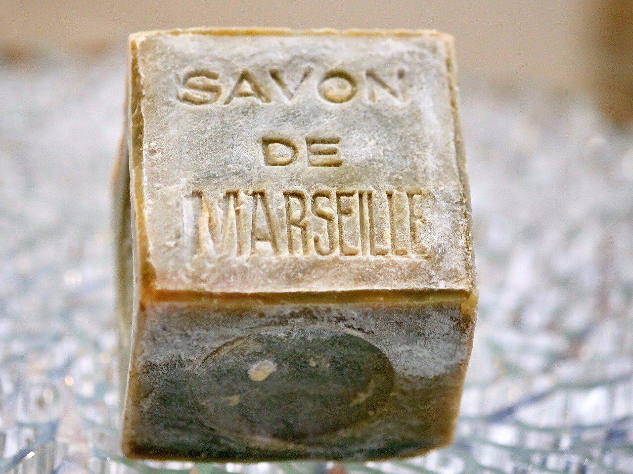 Véritable savon de Marseille pour le linge sans huile de palme 600g