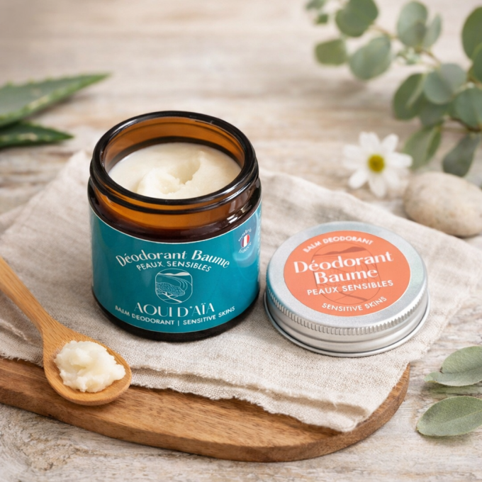 Baume déodorant peaux sensibles 55ml