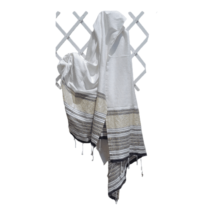 Fouta nid d'abeille coloris au choix