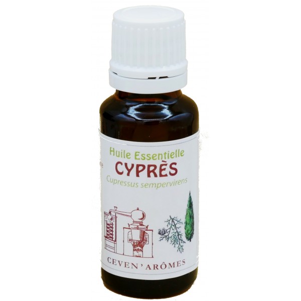 Huile essentielle cyprès 20ml | CEVEN AROMES  