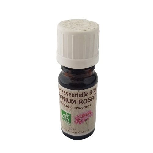 Huile essentielle géranium rosat bio 10ml | CEVEN AROMES