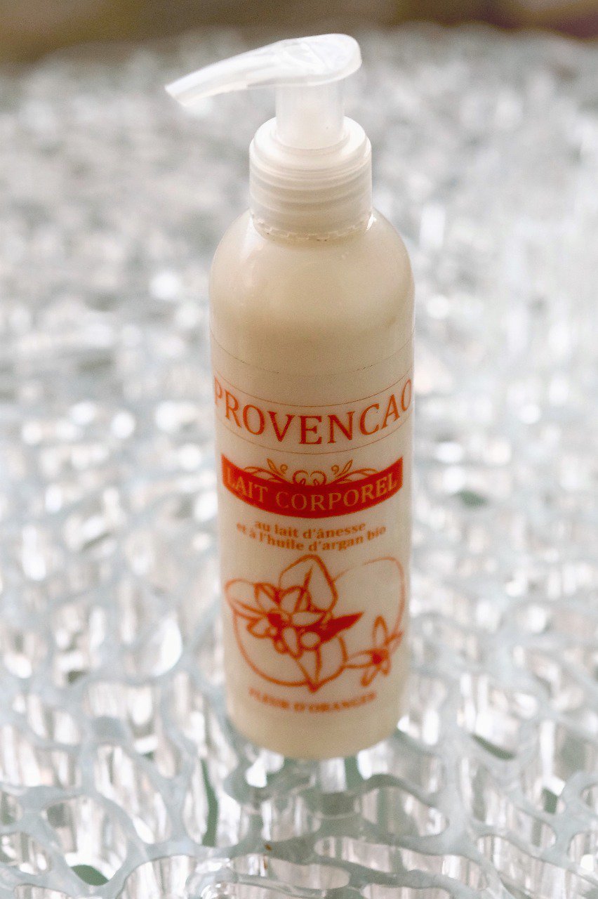 Lait corporel lait anesse & huile d'argan bio - fleur d'oranger | Provencao