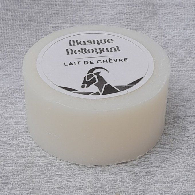 Masque nettoyant visage au lait de chèvre