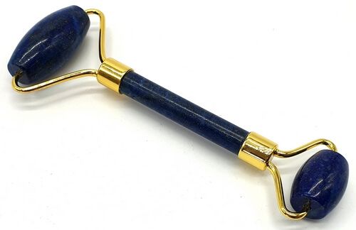 Rouleau de massage en lapis lazuli
