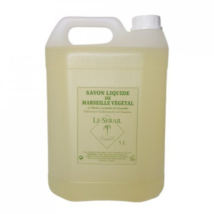 Lessive liquide savon de marseille 5L - RETIF