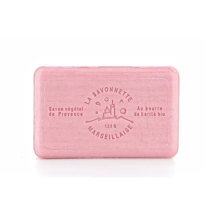 Savon de Marseille au beurre de karité Rose spécial Noël  