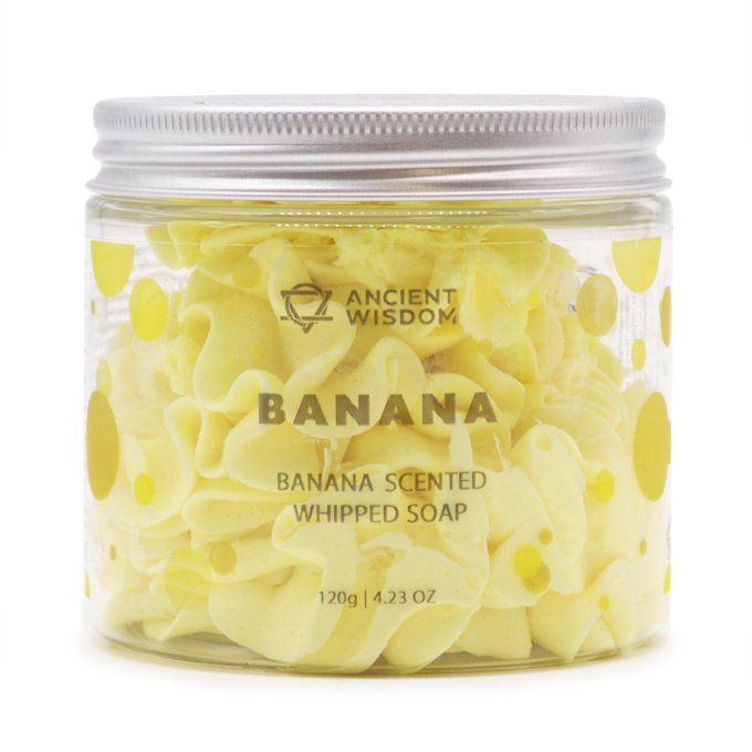 Savon fouetté banane 120g