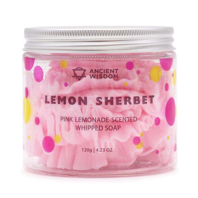 Savon fouetté Limonade rose 120g