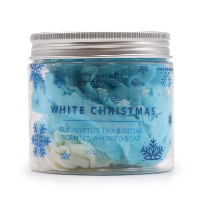 Savon fouetté Noël blanc 120g