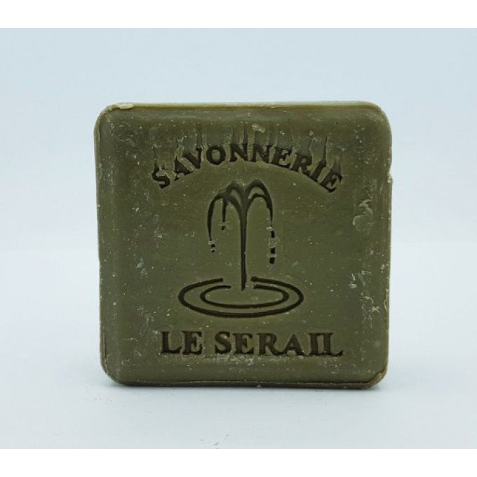 Savon de Marseille argile à l'huile d'olive bio 125 gr | Le Sérail 