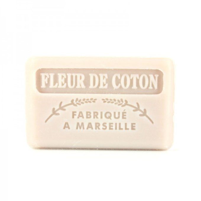 savon-marseille-fleur-coton-125g-douceur-des-sens.jpg Savonnette Marseillaise fleur de coton 125g