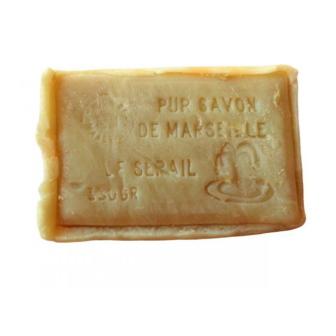 Savon de Marseille blanc huile végétale rectangle 300GR | LE SERAIL