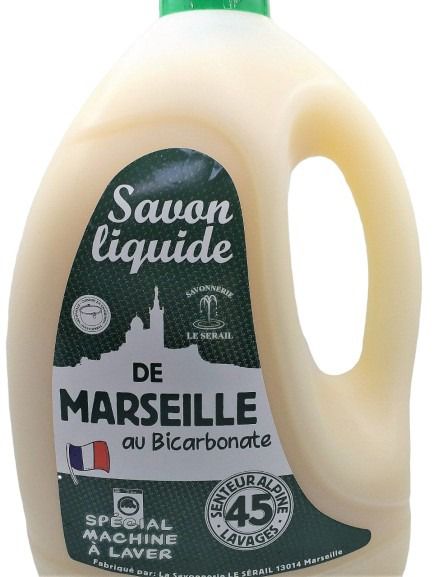 Savon liquide de Marseille au bicarbonate 3L - fraîcheur alpine | LE SERAIL