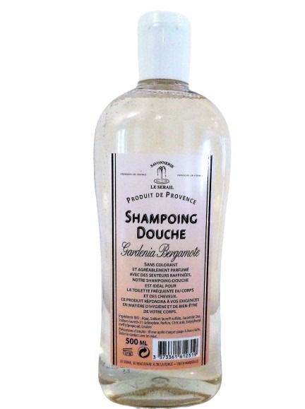 Shampoing douche Gardénia Bergamote 500ml | Le Sérail 