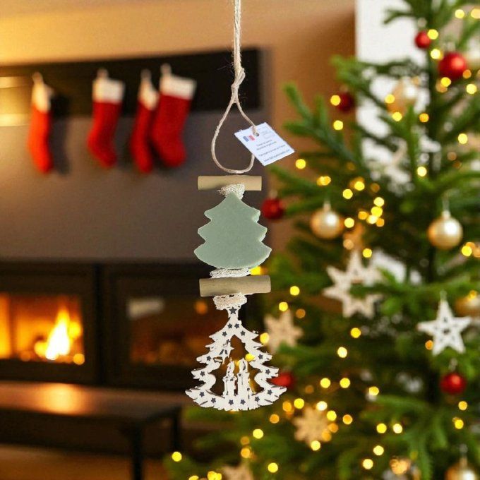 Tresse savon sapin cèdre et sapin en bois